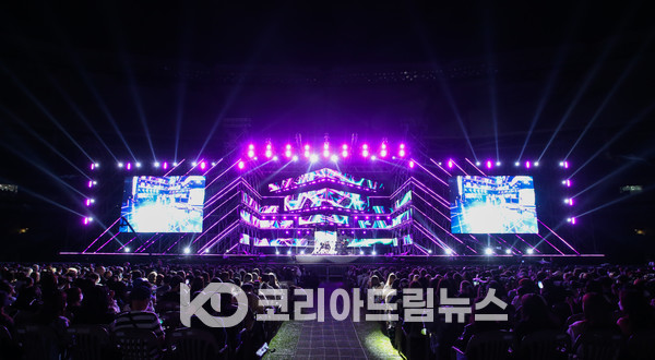 ▲제13회 INK(Incheon K-POP Concert) 콘서트. (사진 = 인천시)